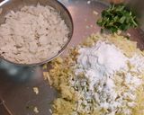 A picture of step 3 of Lentils Stuffed Crispy Poha Cutlets.