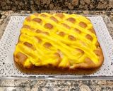 Foto del paso 9 de la receta: Pastel con peras en almíbar y crema sin gluten