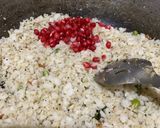 A picture of step 3 of Coconut poha with a twist.