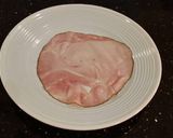 A picture of step 2 of Ham / Pepperoni and Cheese Stick Melts.