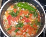 A picture of step 3 of Fava Bean Soup.