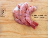 A picture of step 1 of Pepper Prawns with Buttered Garlic.