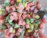 Une image de l'étape 5 de Tartare de saumon.