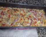 Foto del paso 3 de la receta: Papas españolas con verduras a la crema