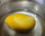 A picture of step 1 of Raw Mango Aam Panna (Refreshing Drink).