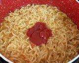 A picture of step 7 of Maggi Aloo Snack.