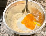 A picture of step 6 of Cake with Almond Cream and Orange Jam.