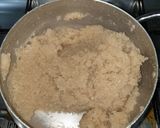 A picture of step 1 of Teba/garri.