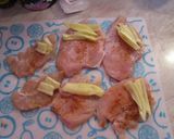 Csirkemell rolád magyaros burgonyával (Reg-Enoros) recept fázis 2 fotója
