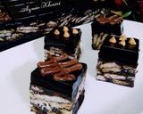 Gambar langkah 18 resipi ☕Resepi Kek Batik Coklat Ganache☕.