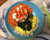 Foto del paso 3 de la receta: Quinoa con brócoli, zanahoria, pavo y piña