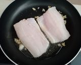 Hình bước làm 2 của món Cá lóc áp chảo Teriyaki