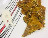 Mint & sesame breakfast pizza recipe step 4 photo