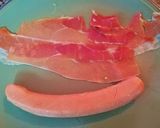 Foto del paso 2 de la receta: Frankfurt envuelta en jamón ibérico