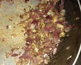 A picture of step 1 of Chickpea rissoles #mashujaarecipe.