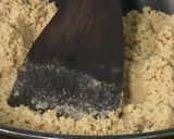 A picture of step 4 of Gur papdi/ Gol papdi/ Sukhadi.