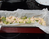 Foto del paso 3 de la receta: Pastel de brócoli y calabacín con pollo