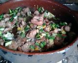 Foto del paso 2 de la receta: Arroz con lapa en cazuela de barro (a leña)