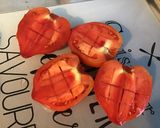 Une image de l'étape 3 de Tomates aux herbes,ail et parmesan.