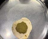 A picture of step 3 of Green peas kachori.