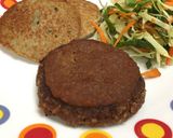 A picture of step 17 of Umami Explosion Plant-based Hamburger with Apple Chutney.