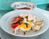Foto langkah ke 6 dari resep Bubur ayam Samarinda.