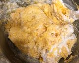 A picture of step 4 of Aunty Eiko’s Coconut Cherry Cake.