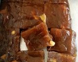 A picture of step 4 of Banana Halwa.