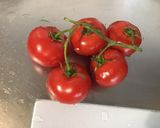 Une image de l'étape 3 de Salade de tomates, concombre et courgette au jambon cru.
