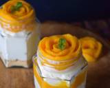 No bake mango cheesecake jars