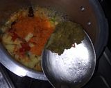 A picture of step 5 of Mix Dal-Veggie-Fada (Broken Wheat) Khichadi.