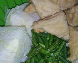 Foto langkah ke 2 dari resep Sayur lodeh kacang panjang.