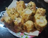 Hình bước làm 3 của món Bắp chiên hành lá