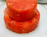 Foto langkah ke 4 dari resep Watermelon Cake.