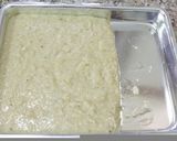 A picture of step 5 of Milk Cheese Coconut Fudge.