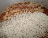 A picture of step 4 of Daighi biryani.