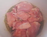 Foto del paso 8 de la receta: Pollo en salsa de jengibre fresco, cardamomo con patatas y zanahoria