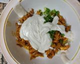 A picture of step 3 of Mayo chicken rolls.