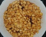 Foto langkah ke 7 dari resep Roti Kukus Ubi Ungu Isi Apel Cinnamon.