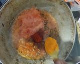 A picture of step 3 of Tomato pickle.
