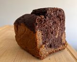 Foto del paso 6 de la receta: Budín Marmolado de Banana, Avena y Cacao Sin Azúcar
