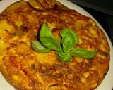 Foto del paso 7 de la receta: Primer Tortilla de Mayo y con lo que había en casa 😋