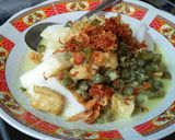 Foto langkah ke 9 dari resep Lontong gulai / lontong padang.