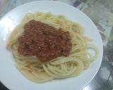 Hình bước làm 4 của món Mì spaghetiiiii