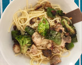 Foto del paso 4 de la receta: Espagueti con pollo y brócoli