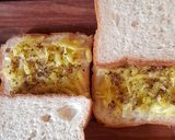 A picture of step 3 of Sweet Green Mango Sandwich.