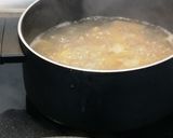 Foto del paso 5 de la receta Rigatoni con Coles de Bruselas y Leche de Coco