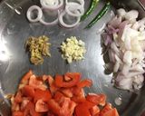 A picture of step 4 of Masala Soya Curry.