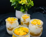 A picture of step 4 of Mango cream dessert.