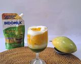 Foto langkah ke 8 dari resep Matcha Latte Topping Cream Double Mango.